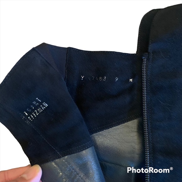 Stuart Weitzman Suede Over the Knee Suede Platform Boots - Picture 11 of 12